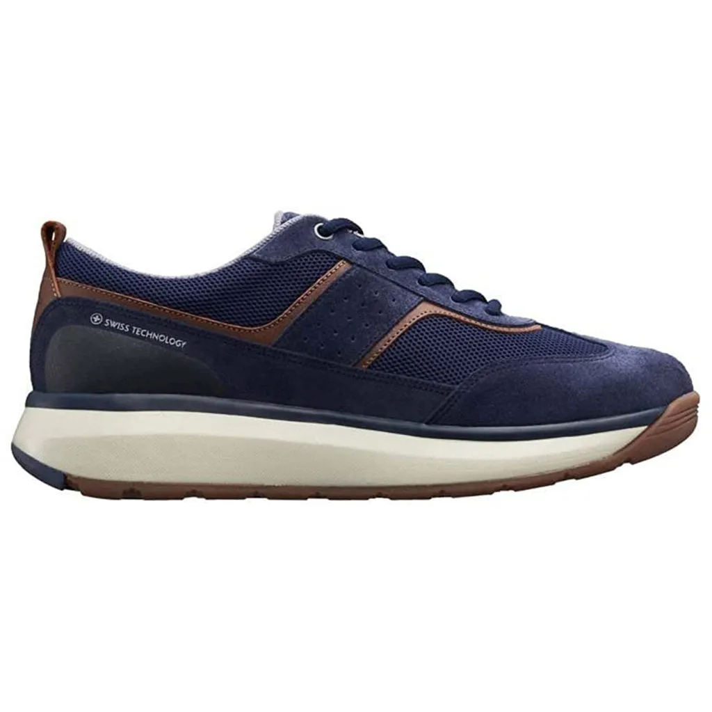 David II Velour Leather & Textile Men's Sneakers