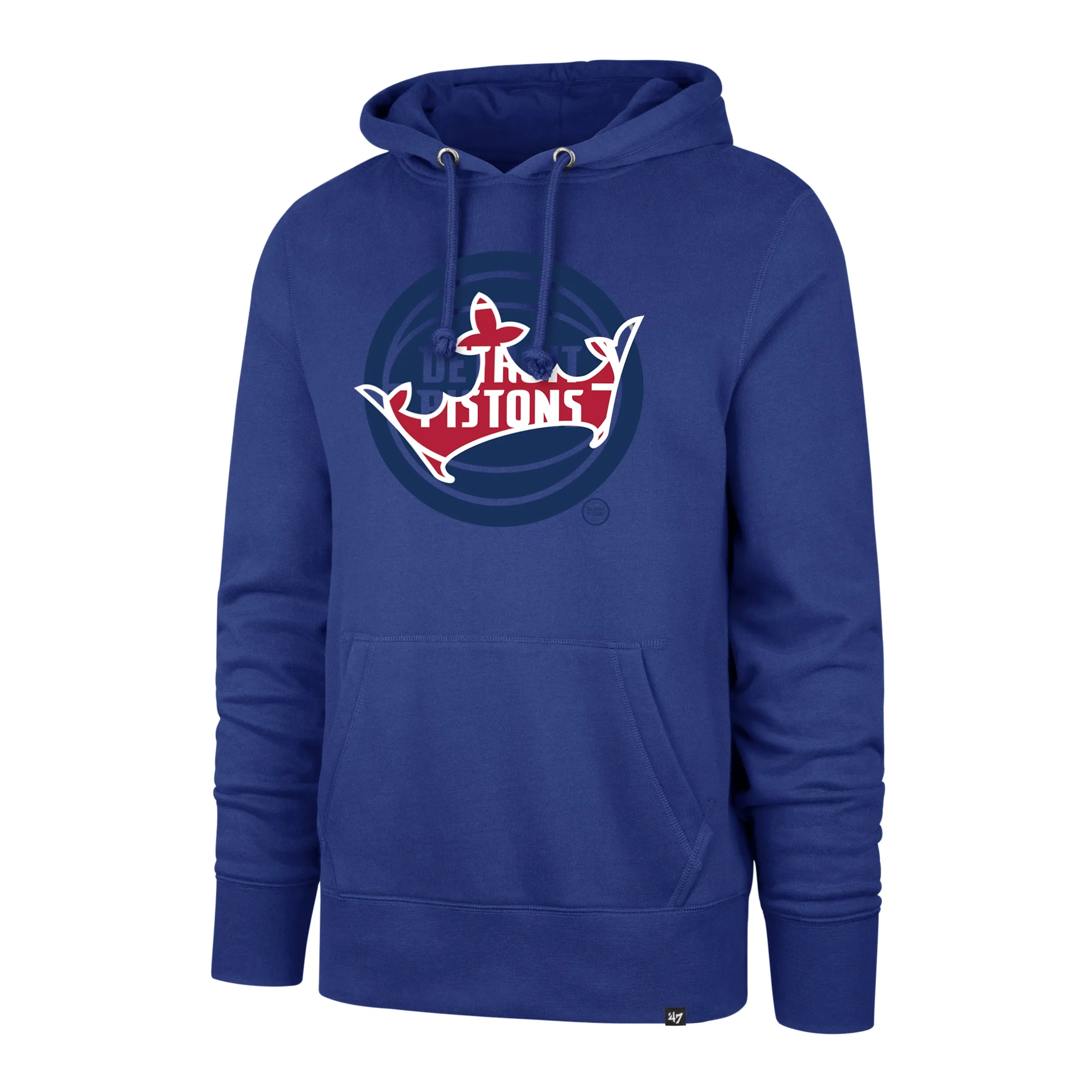 Detroit Pistons Crown '47 Headline Hoodie