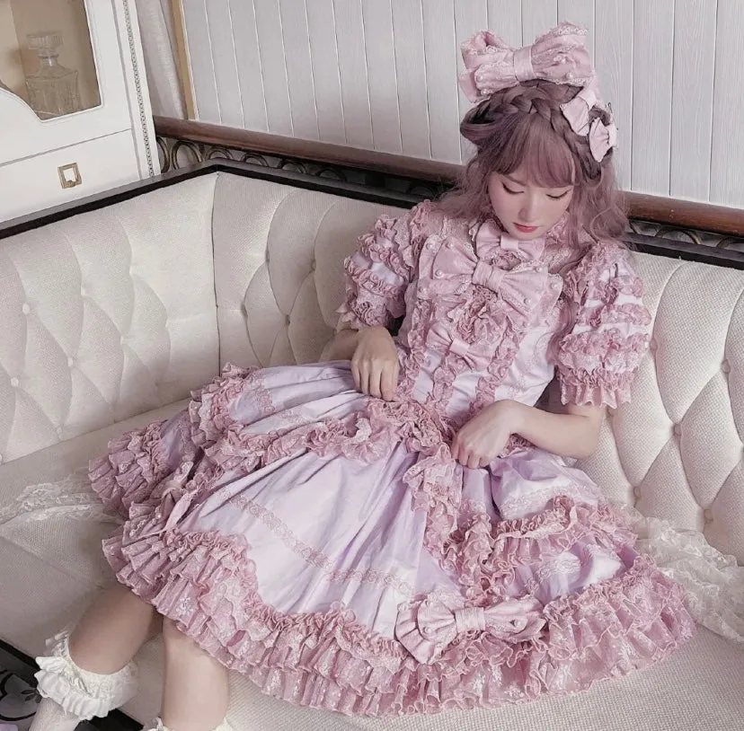 dreamy lace party romance prologue premium lolita dress