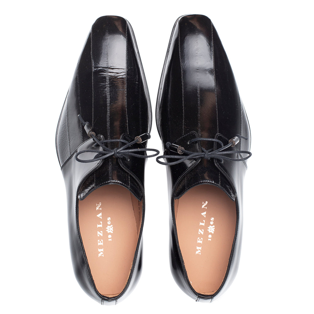 Eel Plain Toe Lace Up