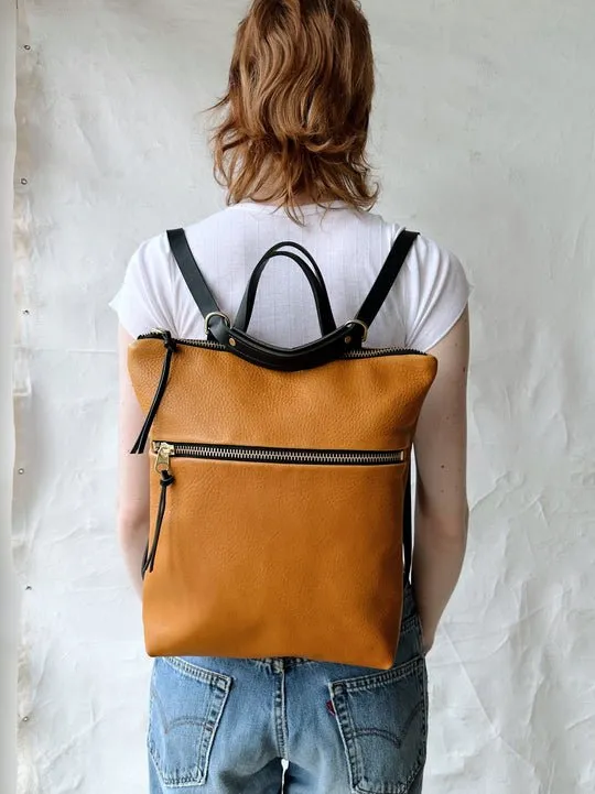 Eleven Thirty Melissa Convertible Bag (Straw Front Zip) - Online Exclusive