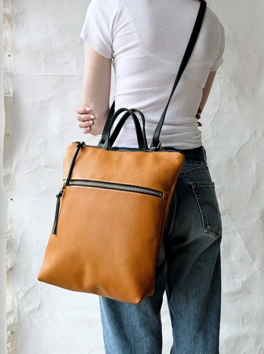 Eleven Thirty Melissa Convertible Bag (Straw Front Zip) - Online Exclusive