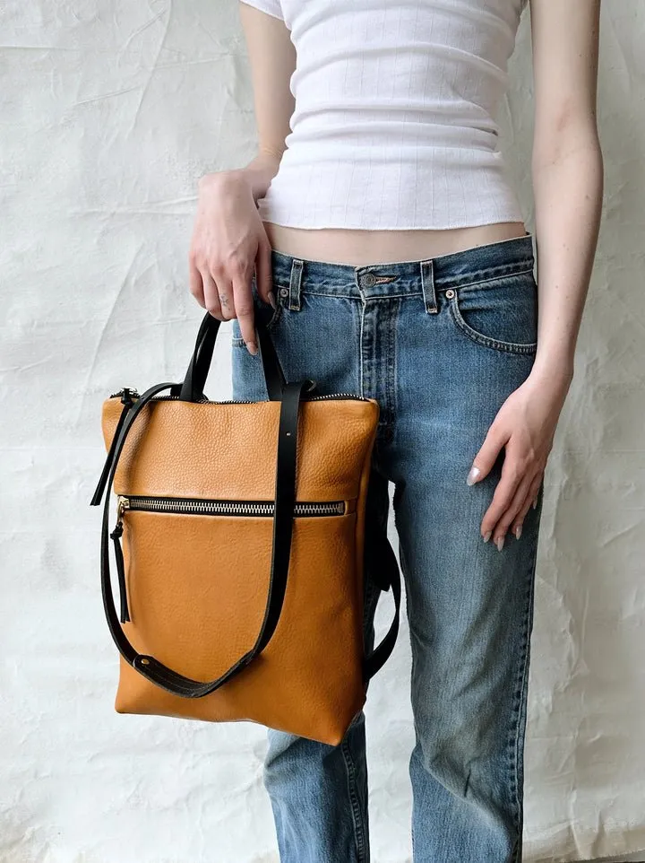 Eleven Thirty Melissa Convertible Bag (Straw Front Zip) - Online Exclusive