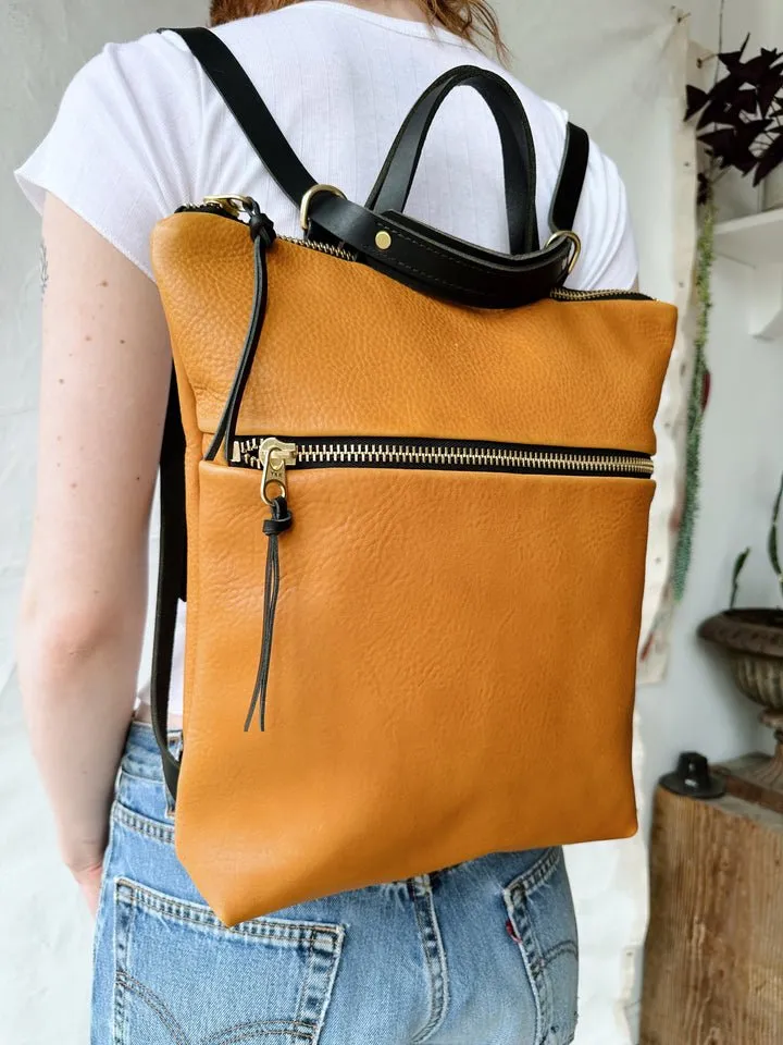 Eleven Thirty Melissa Convertible Bag (Straw Front Zip) - Online Exclusive