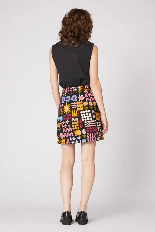 Elsie Patchwork Skirt