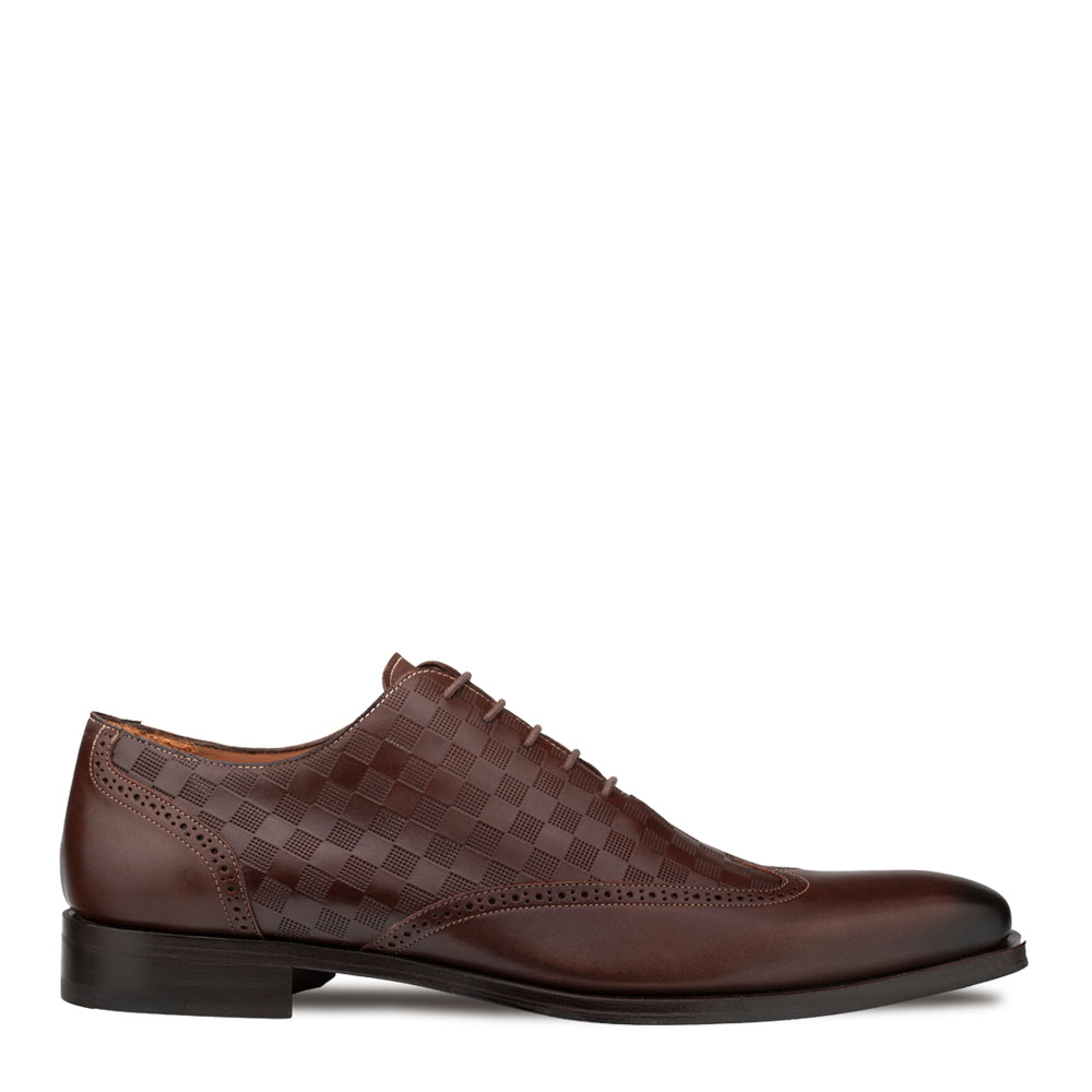 Embossed Calf Wingtip Oxford