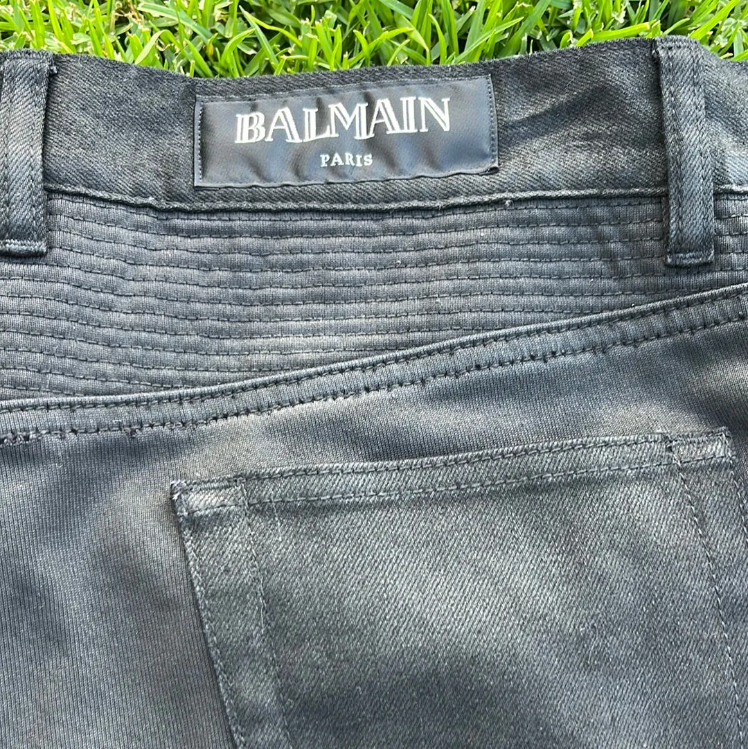 EMPIRE: Jamal’s Black BALMAIN Denim Jeans (33)