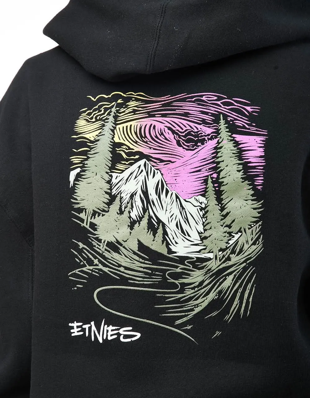 Etnies x RP Woods Pullover Hoodie - Black