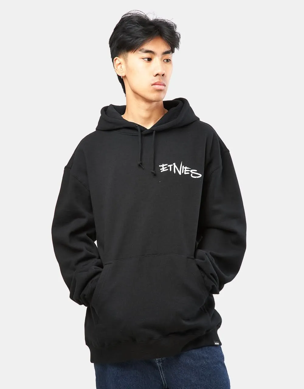 Etnies x RP Woods Pullover Hoodie - Black