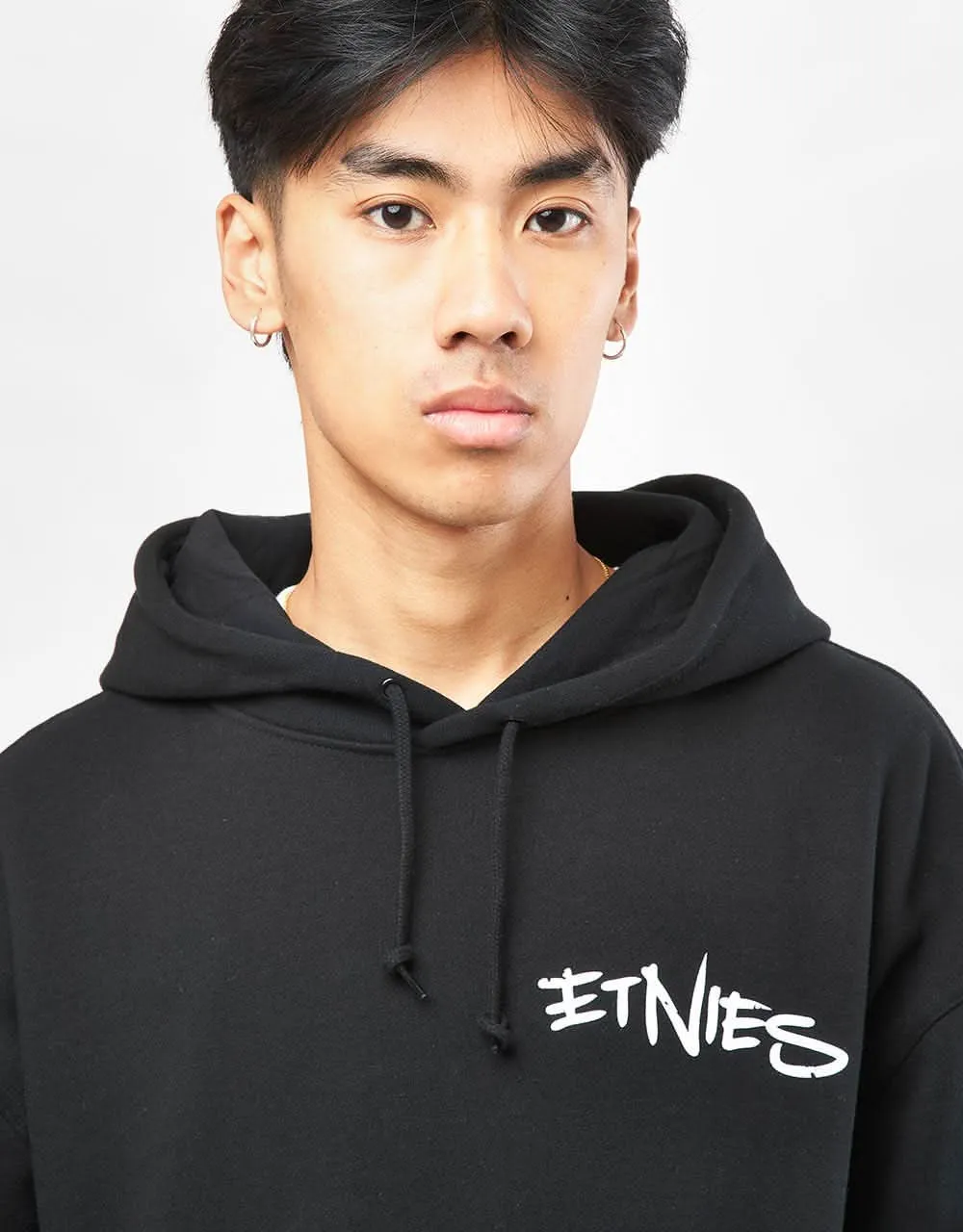 Etnies x RP Woods Pullover Hoodie - Black