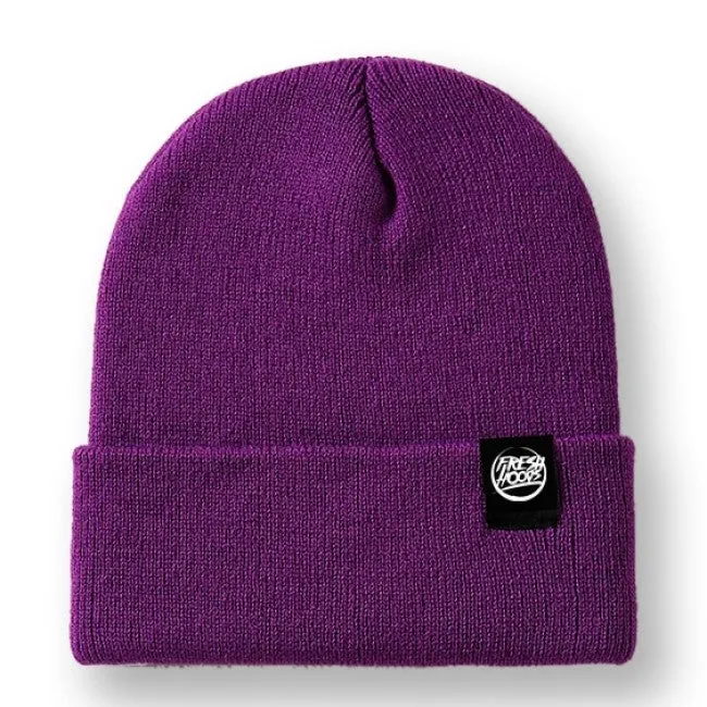 FH Purple Cuffed Beanie