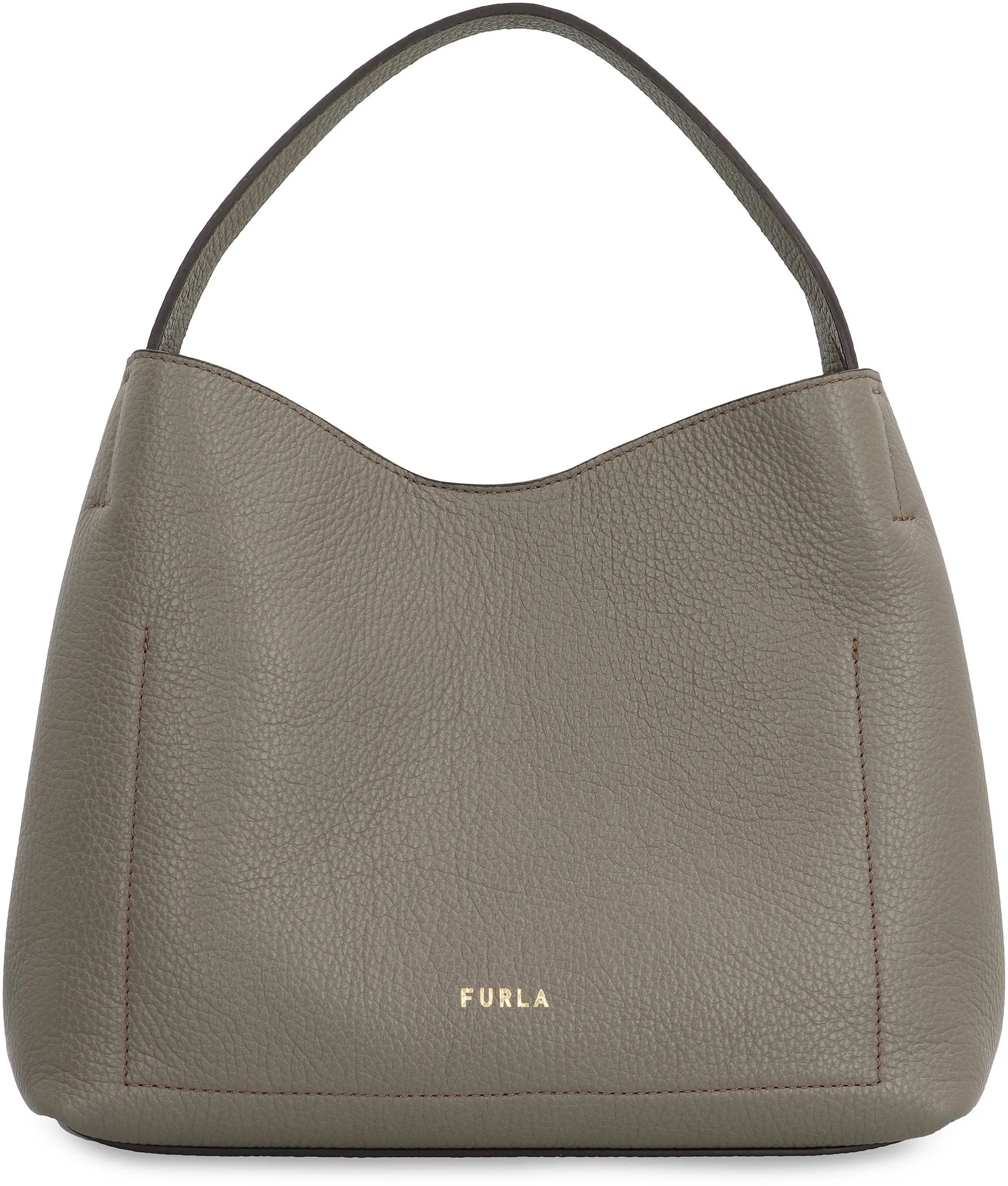 FURLA PRIMULA S LEATHER SHOULDER BAG