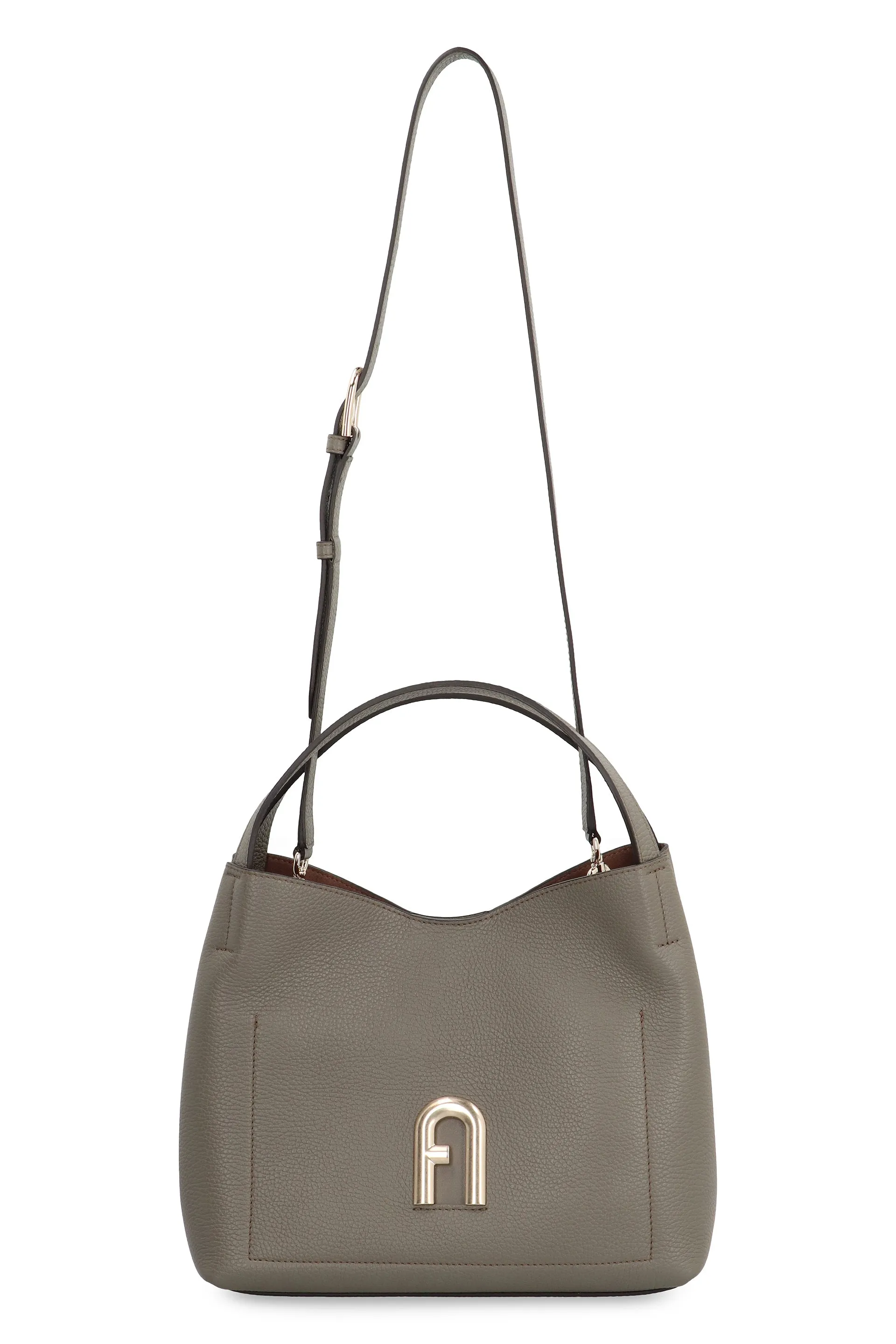 FURLA PRIMULA S LEATHER SHOULDER BAG