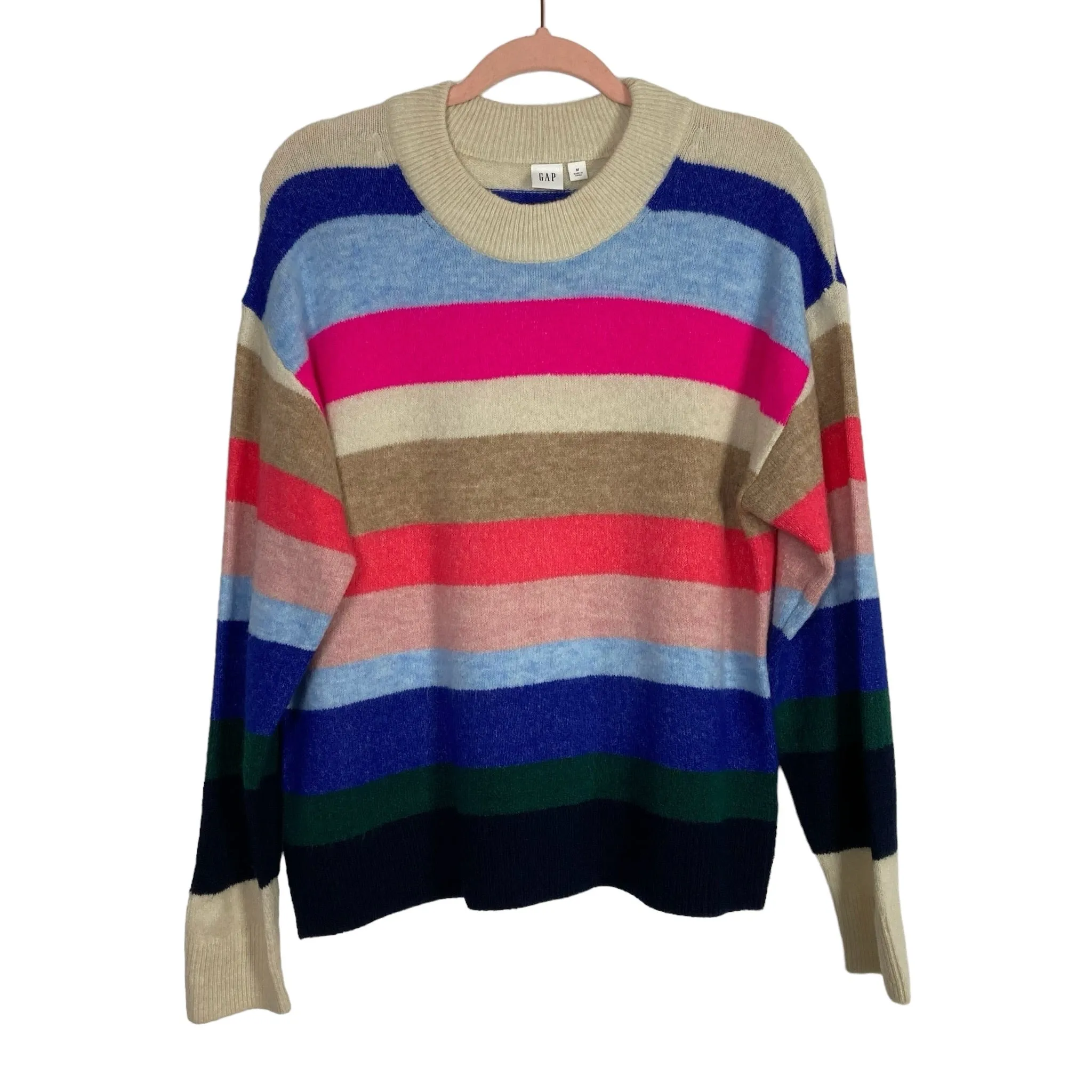 Gap Multi-Color Striped Sweater- Size M