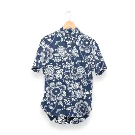 Gitman Brothers Vintage button down shortsleeve blue duke's pareo popover