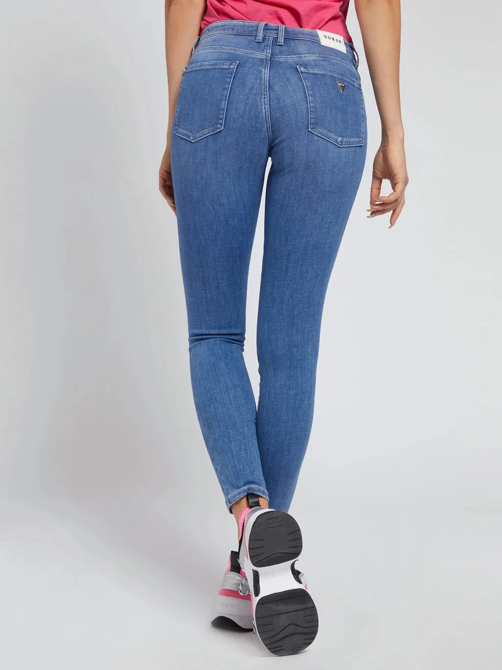 Guess Annette Glitter Skinny Fit, New Featherweight Jeans