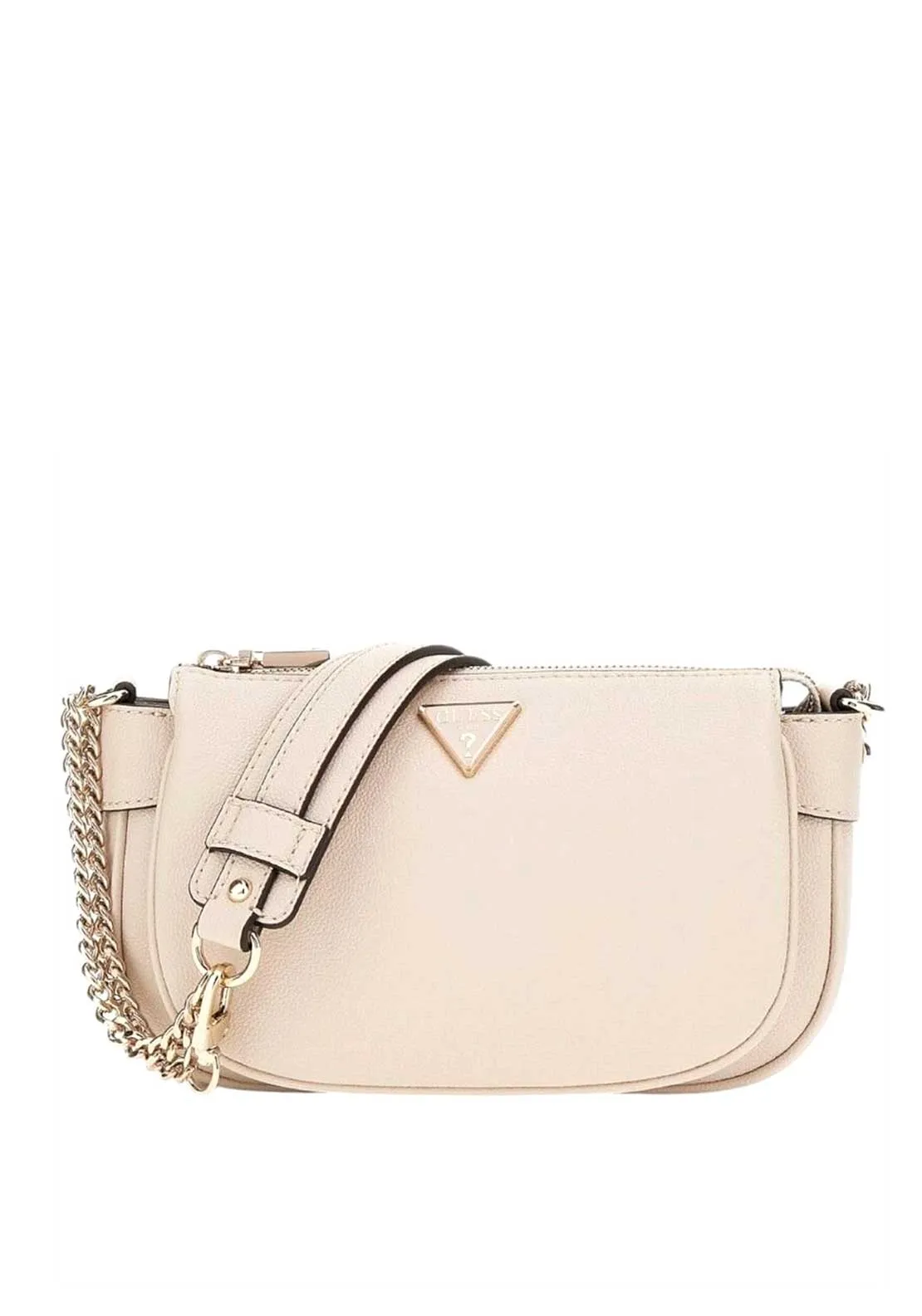 Guess Fedora Chain Strap Shoulder Bag, Cream