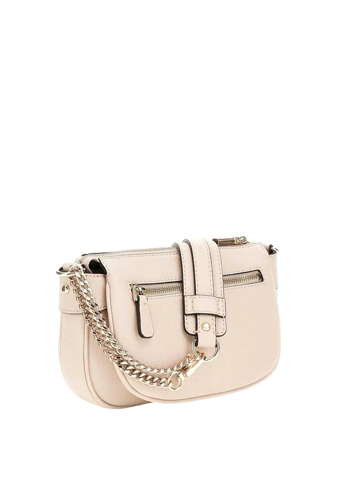 Guess Fedora Chain Strap Shoulder Bag, Cream