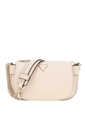 Guess Fedora Chain Strap Shoulder Bag, Cream