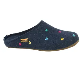 Haflinger Slippers Everest Butterflies Jeans