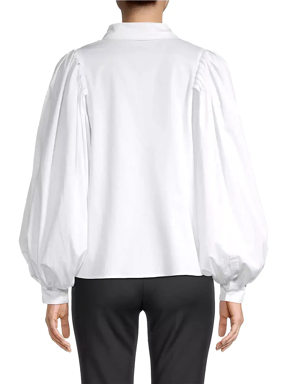 Harshman Lois Popover Shirt - White