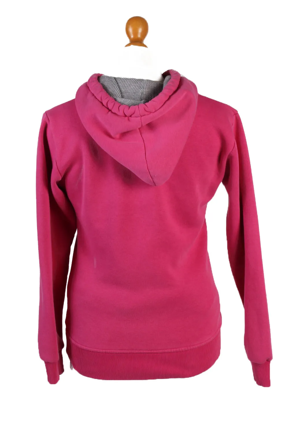 Hollister Hoodie Sweatshirt Top Womens Pink M - Pepper Tree London