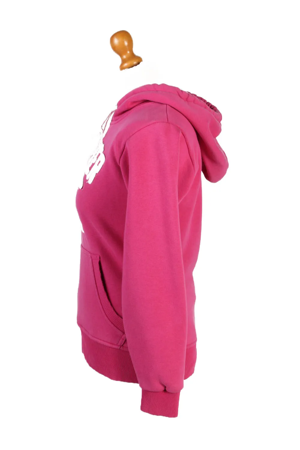 Hollister Hoodie Sweatshirt Top Womens Pink M - Pepper Tree London