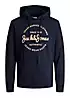 Jack & Jones Plus Size Logo Print Hoodie