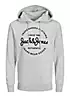 Jack & Jones Plus Size Logo Print Hoodie