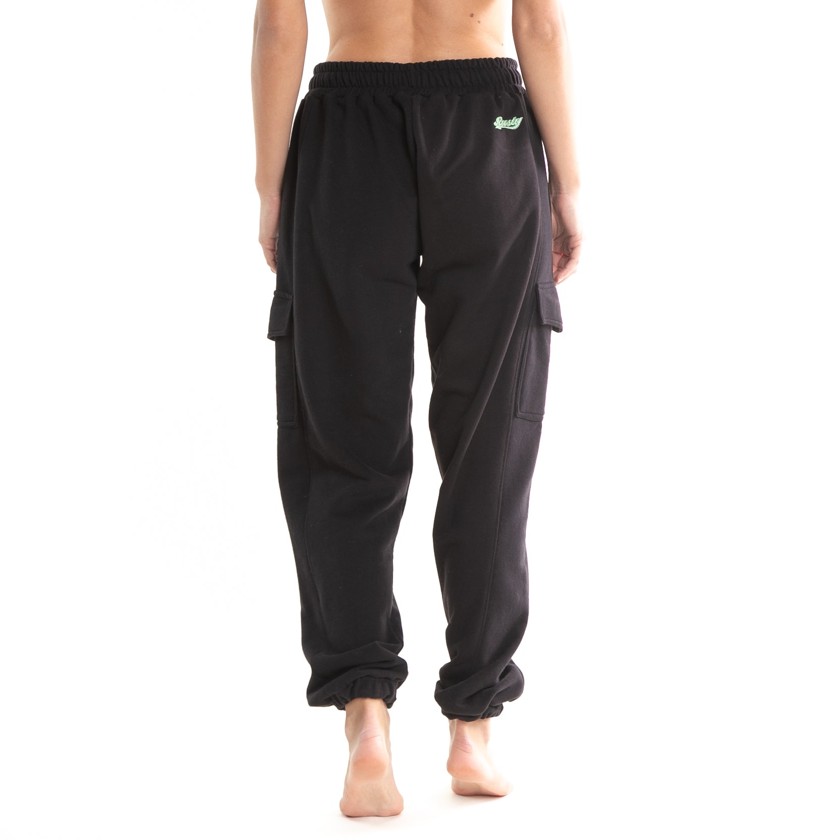 Jogging Rusty Maxo Cargo Trackpant Ld Black