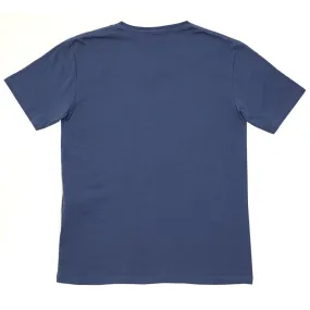 Journal Standard Deo Quick Pigment Dyed V-Neck TeeBlue