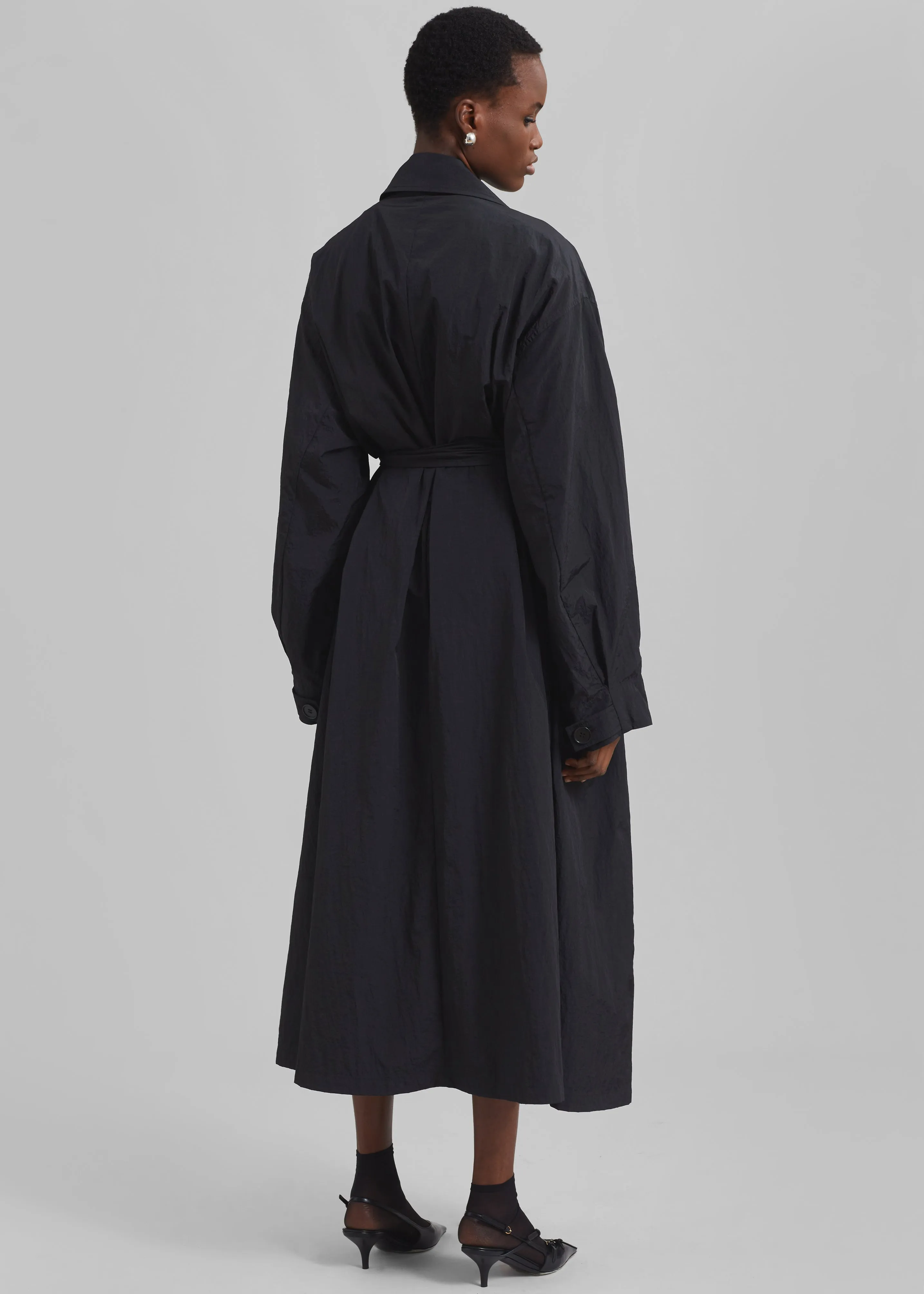 Jude Trench Coat - Black