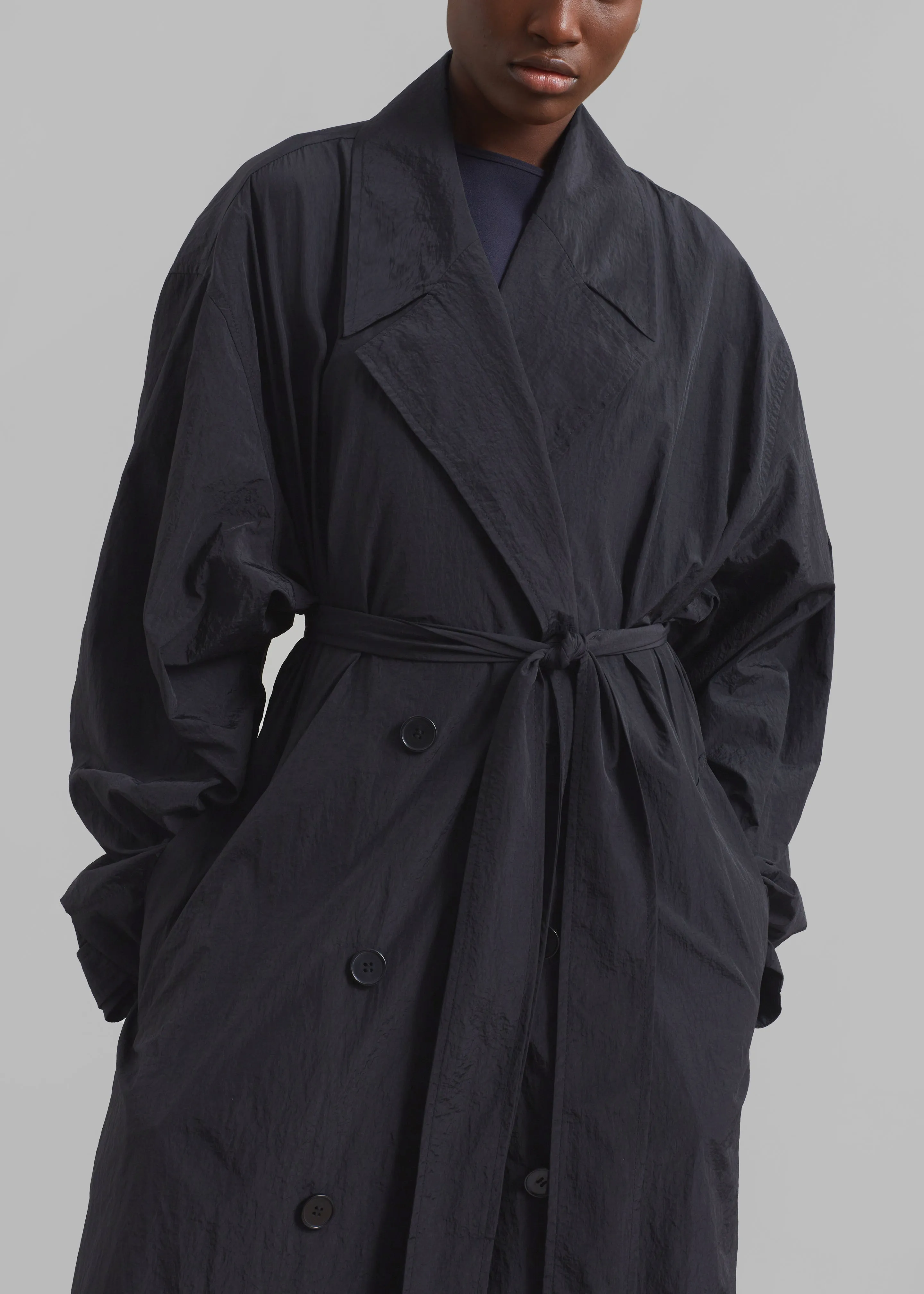 Jude Trench Coat - Black