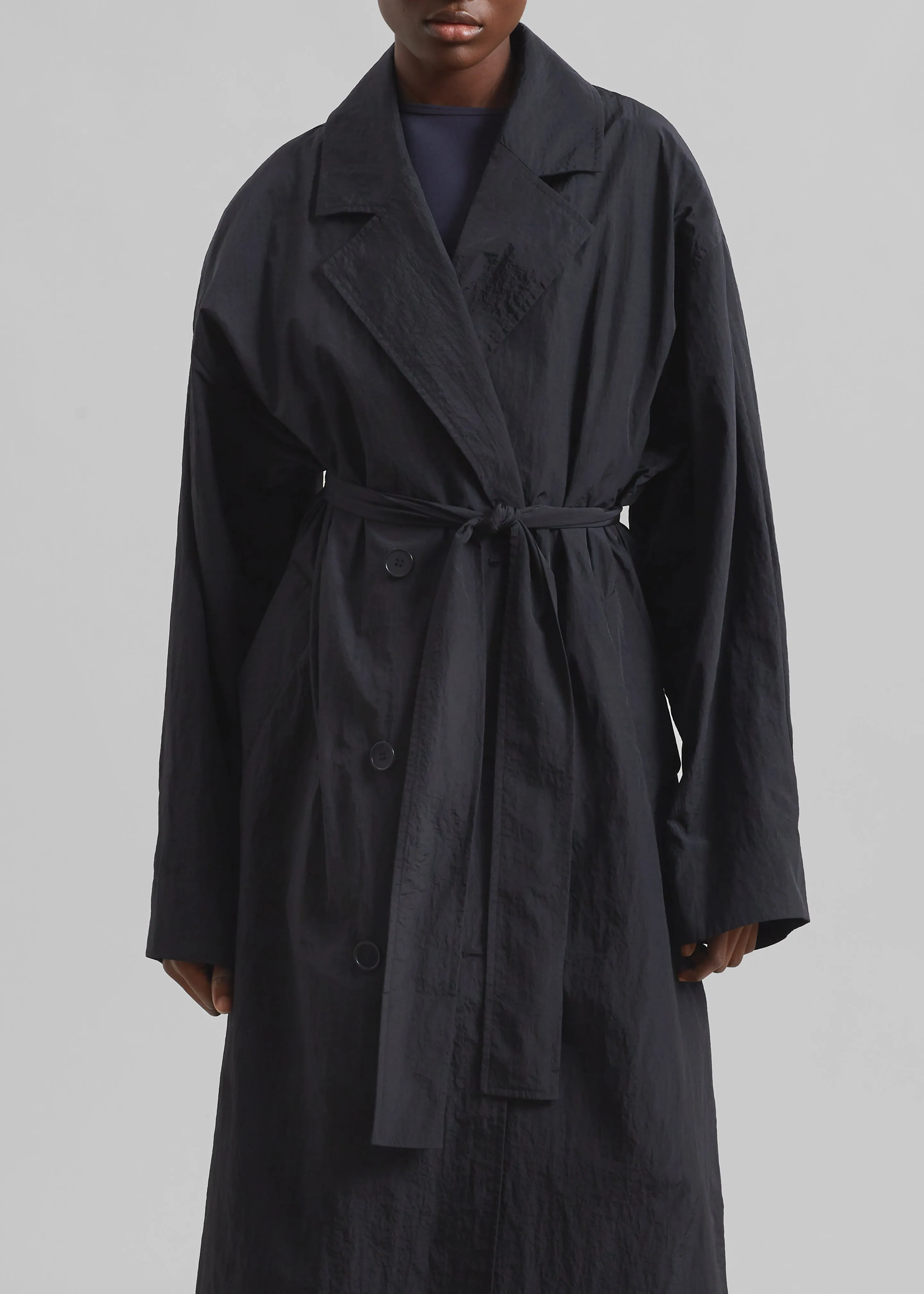 Jude Trench Coat - Black