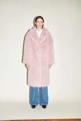 KATIE COAT PINK PELTED