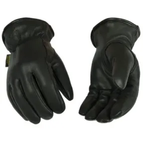 Kinco 93HK LINED BLACK GRAIN GOATSKIN Driver Gloves