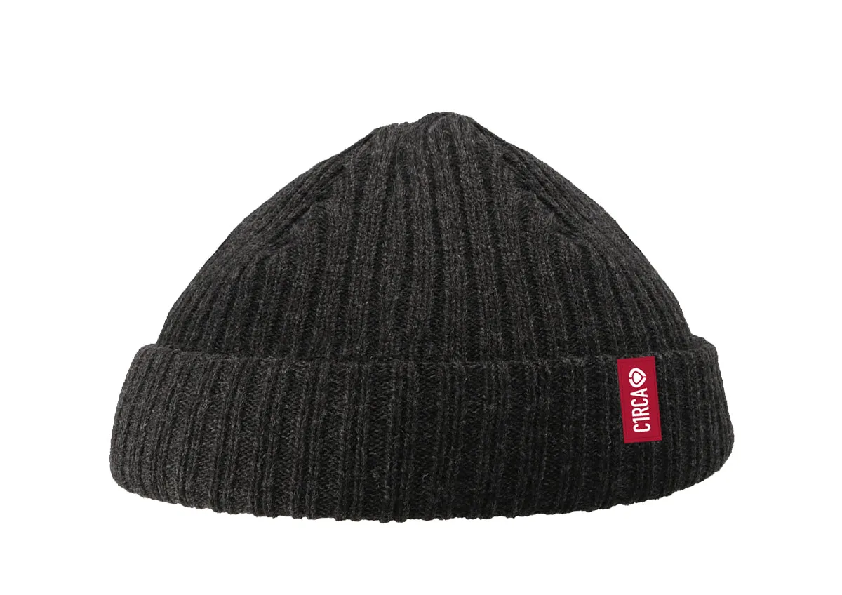 LABEL DOCKER Beanie - Black Melange