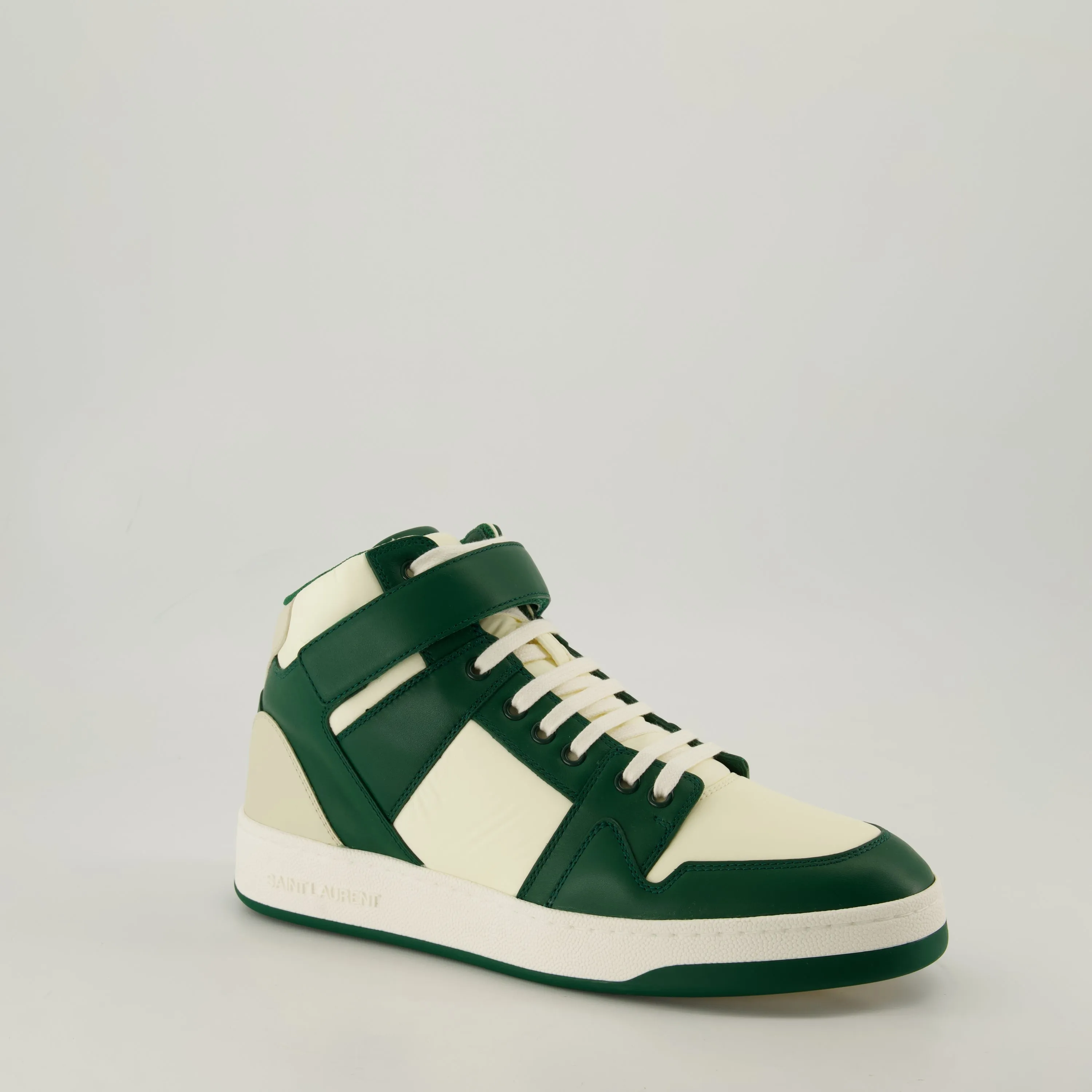 Lax Nylon High-Top Sneakers