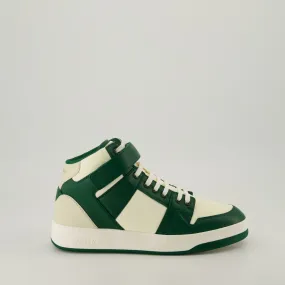 Lax Nylon High-Top Sneakers