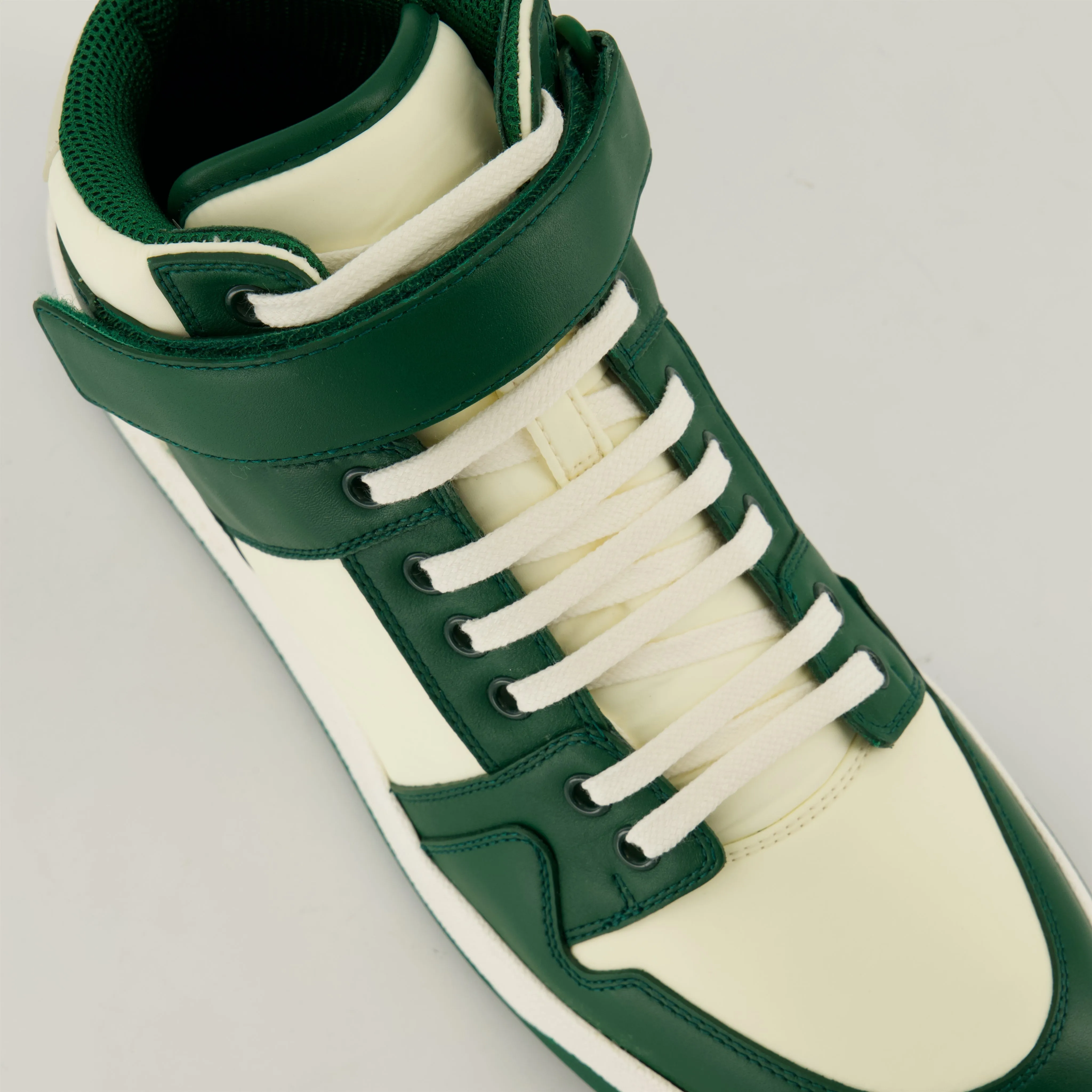 Lax Nylon High-Top Sneakers