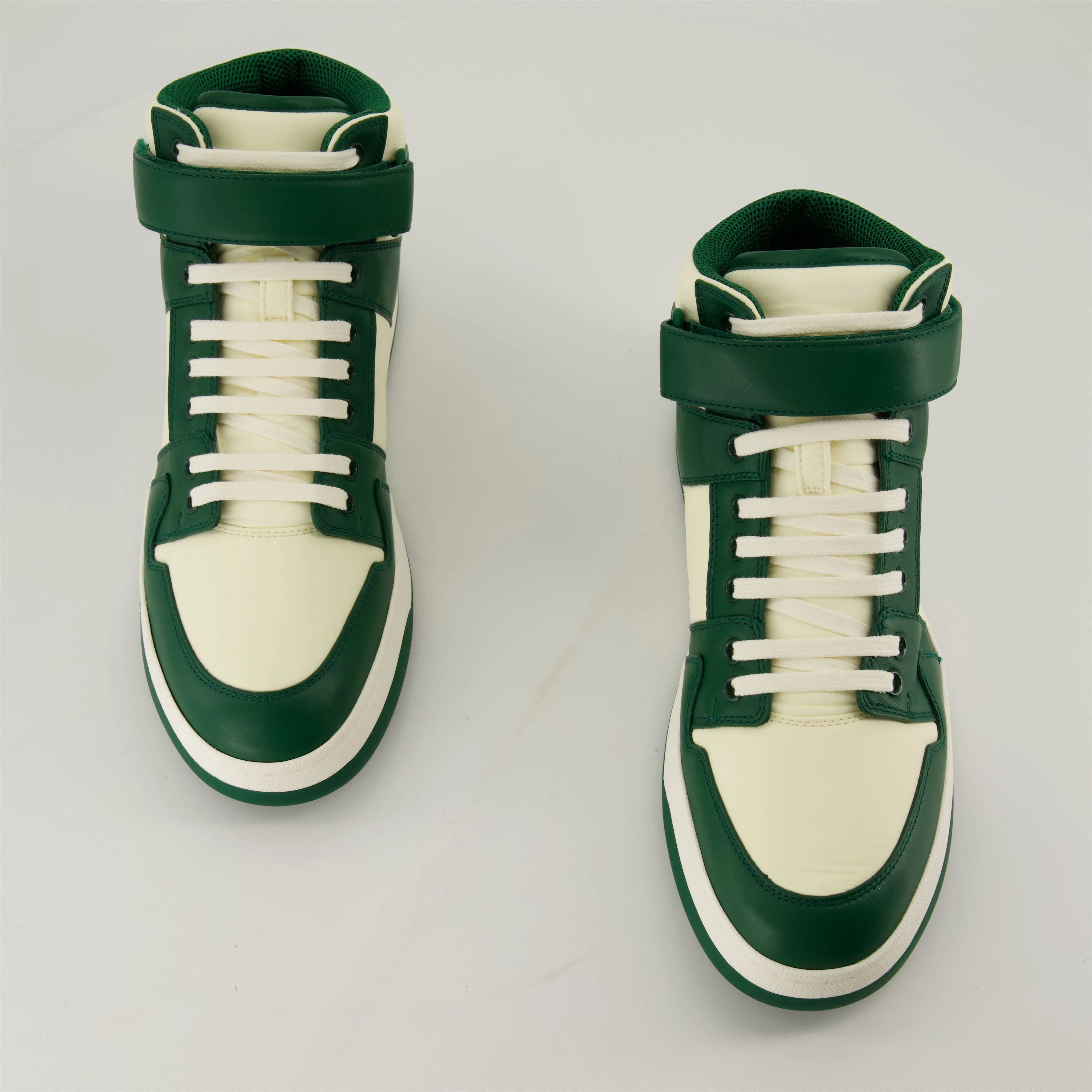 Lax Nylon High-Top Sneakers