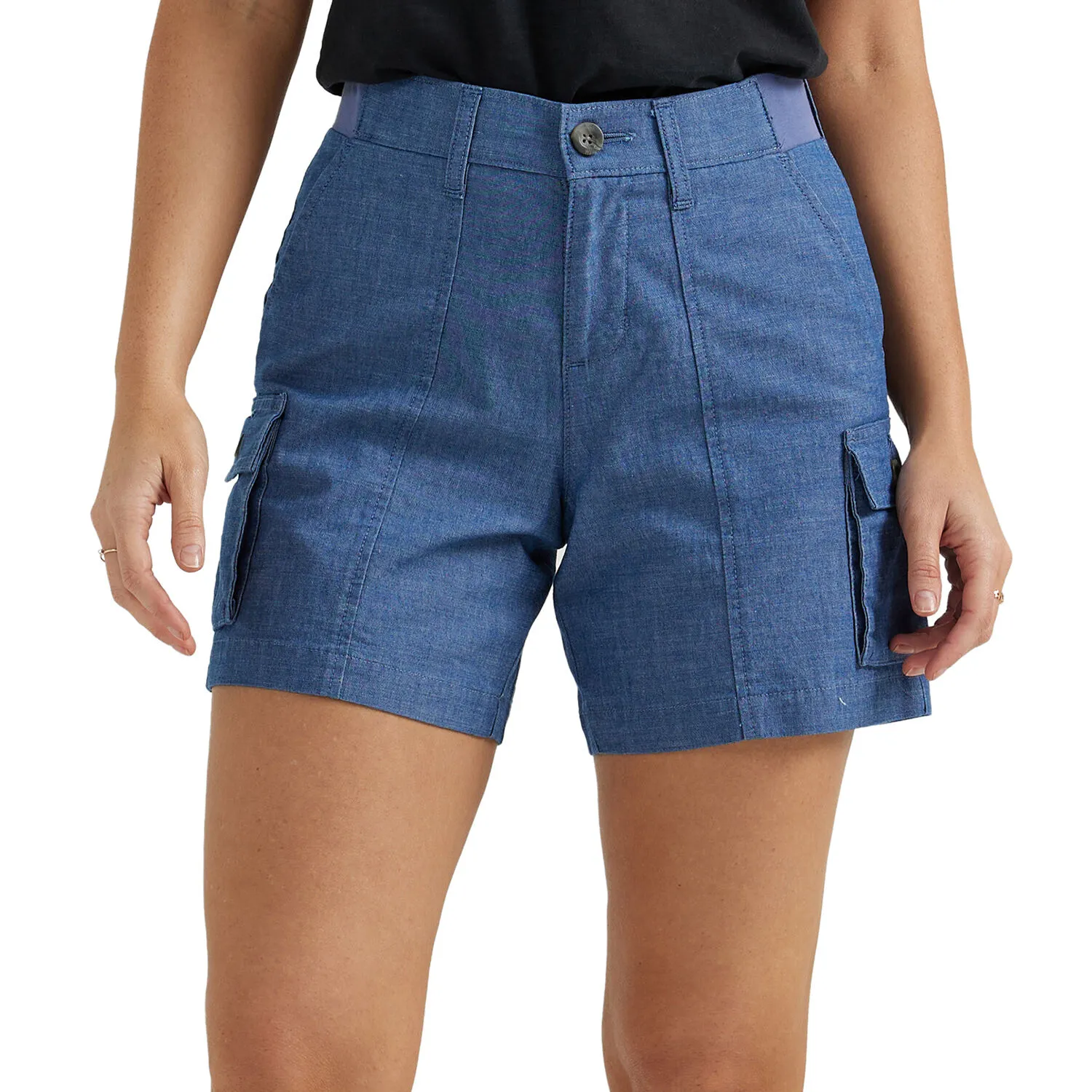 Lee Jeans Women's Ultra Lux Comfort Flex-to-Go Relaxed Fit Cargo Short