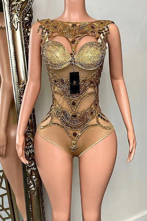 Lenisa Diamante Bodysuit