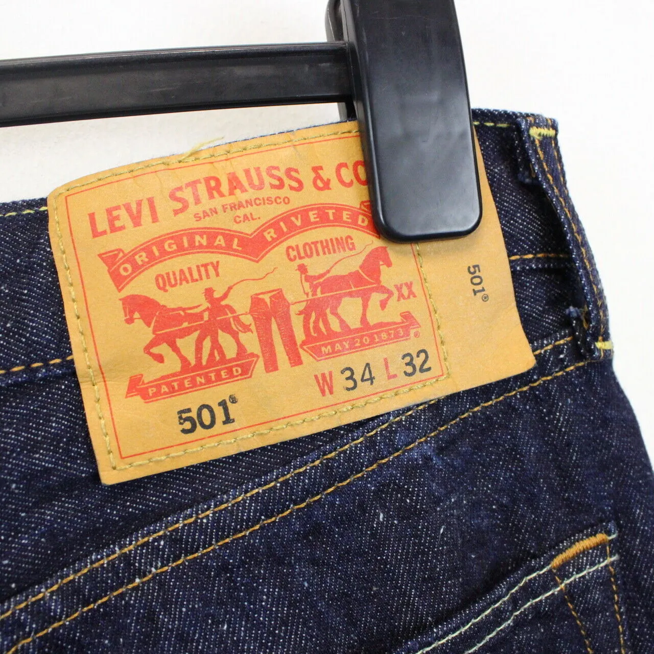 LEVIS 501 Jeans Dark Blue | W34 L30