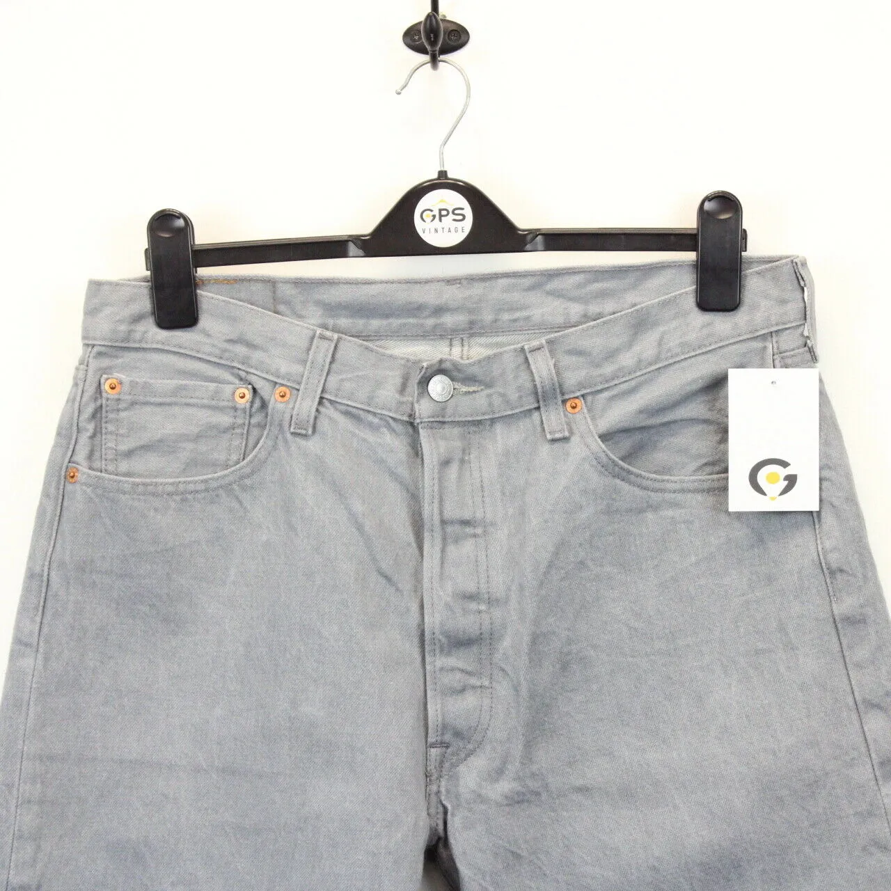 LEVIS 501 Jeans Grey | W36 L32