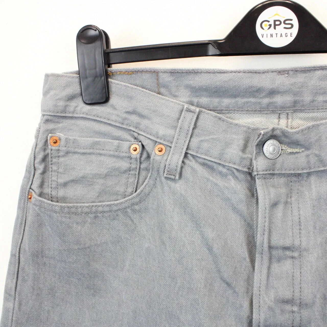 LEVIS 501 Jeans Grey | W36 L32