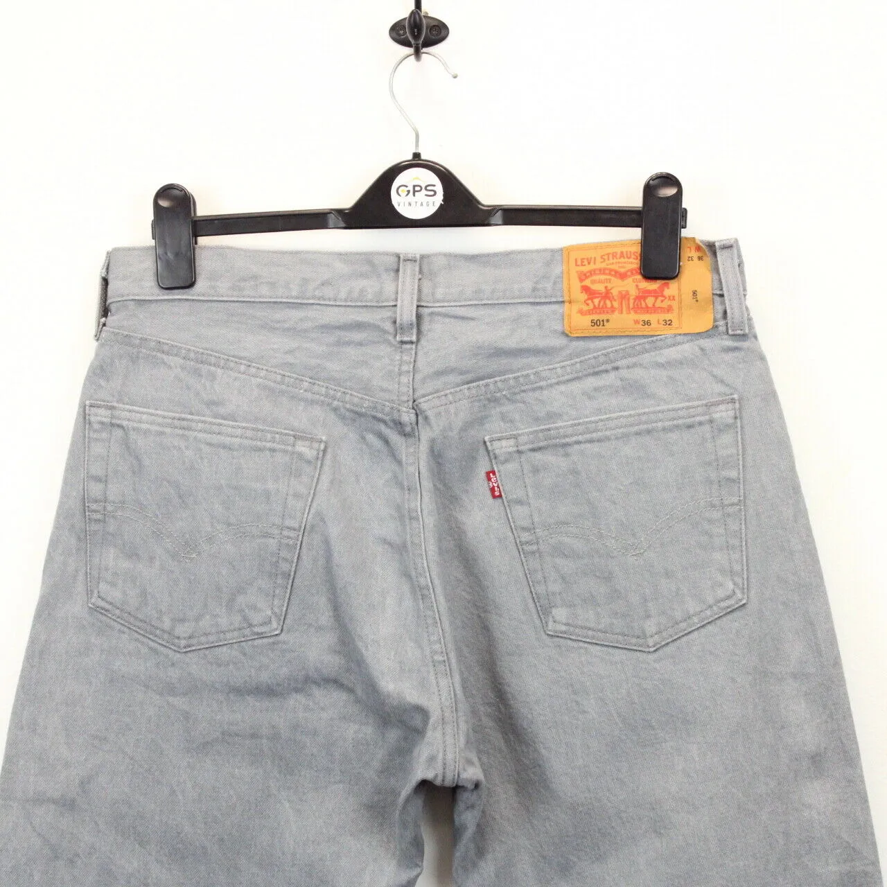 LEVIS 501 Jeans Grey | W36 L32