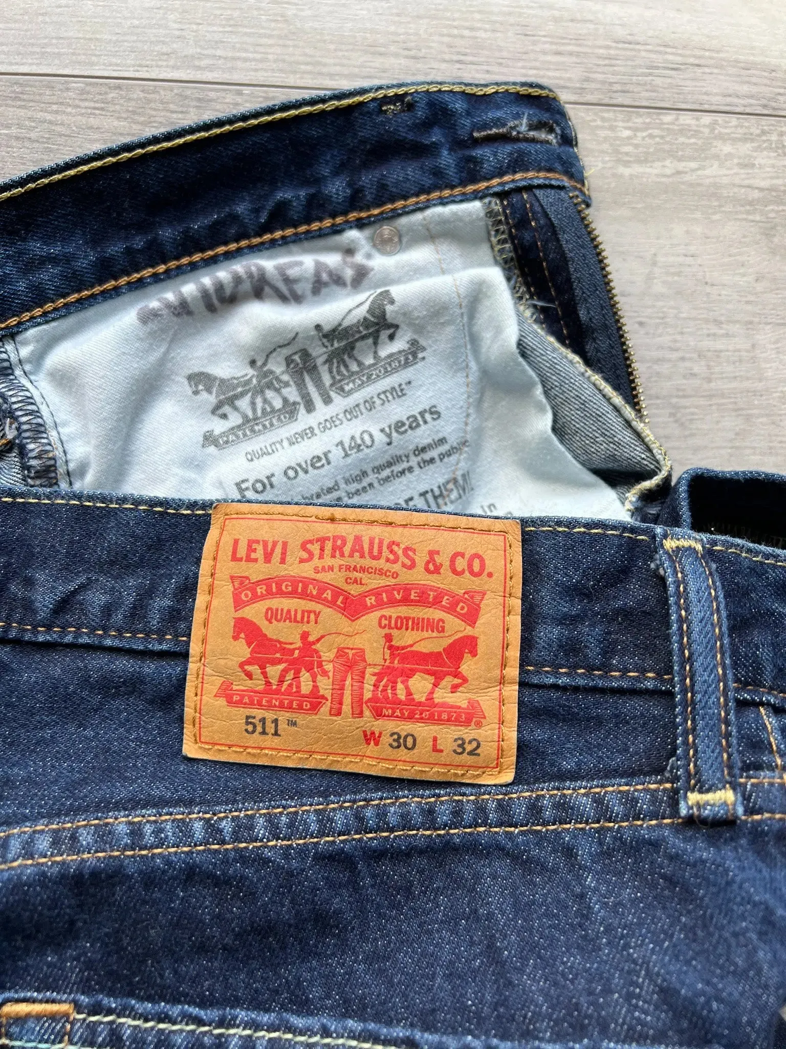 Levi's 511 Blue Slim Jeans - 30x32