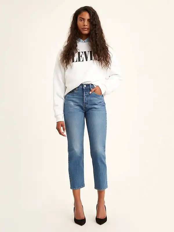 Levi's WEDGIE FIT STRAIGHT WOMEN'S JEANS - 349640073