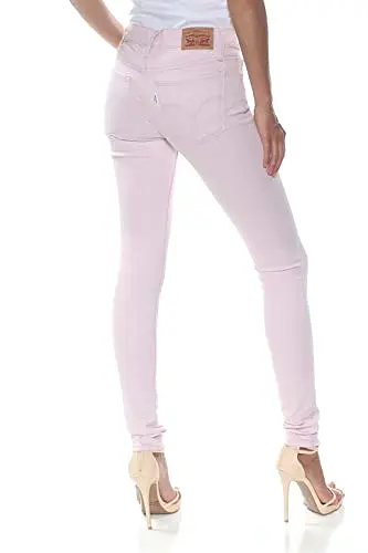 Levi's Women's 710 Super Skinny Jeans, Light Lilac Sateen